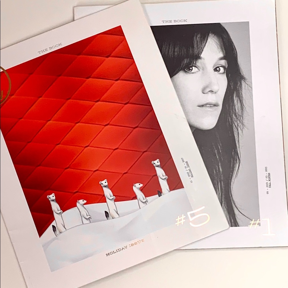 2 Louis Vuitton "The book" s & stickers